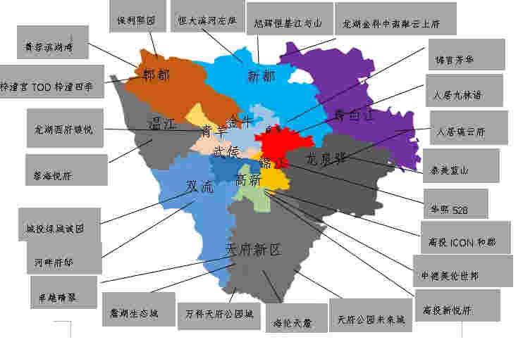 中西部新开盘谍报：武汉、重庆、成都、南昌、长沙累计开盘76个