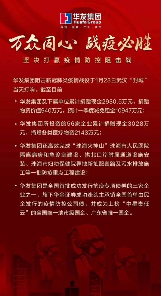 华发战疫勇担当，优+好礼置业更给力