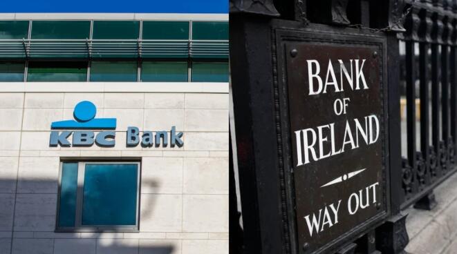 爱尔兰银行以50亿欧元的价格购买了KBC爱尔兰银行的大部分贷款