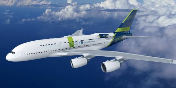 “空客计划在2026年试飞的A380大型喷气式客机上测试氢发动机