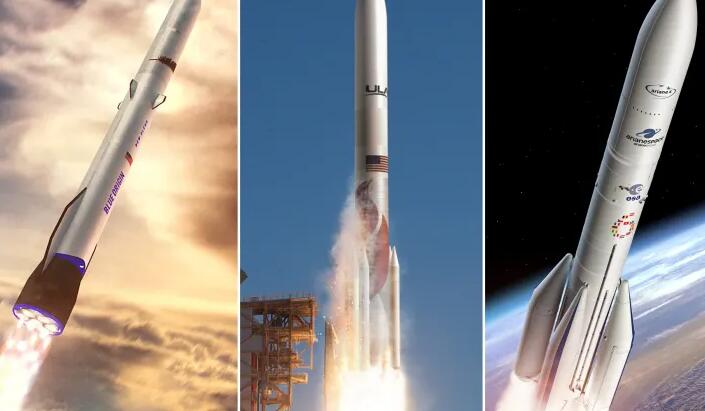 亚马逊与包括贝佐斯的BlueOrigin在内的3家公司签署大规模火箭协议